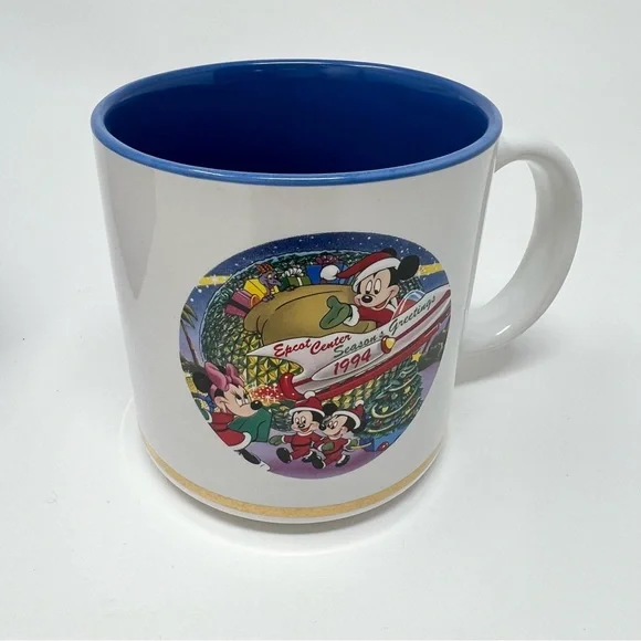 Disney Rare Resorts Collection Mug 1994 Epcot Center Vintage Collectible Cup